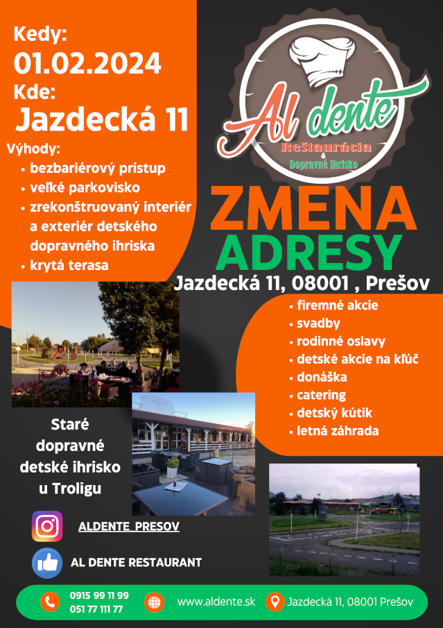 Zmena adresy