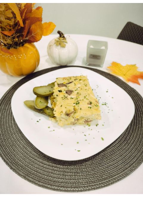 Francúzske zemiaky, kyslá uhorka