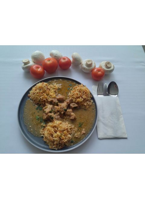 Znojemské bravčové soté 150g, slovenská ryža