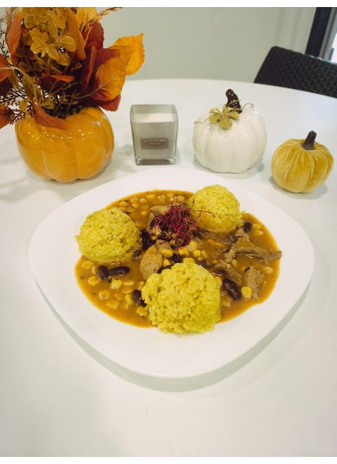 Bravčové mexické soté 150g, kari ryža