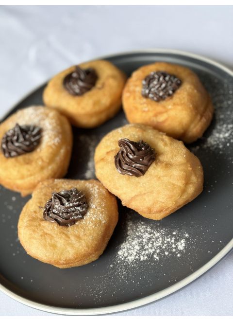 Domáce šišky s nutelou
