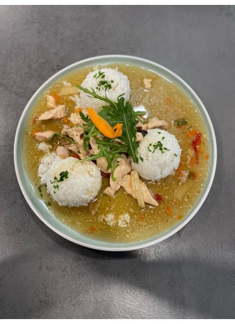 Kuracie Kung pao150g, ryža